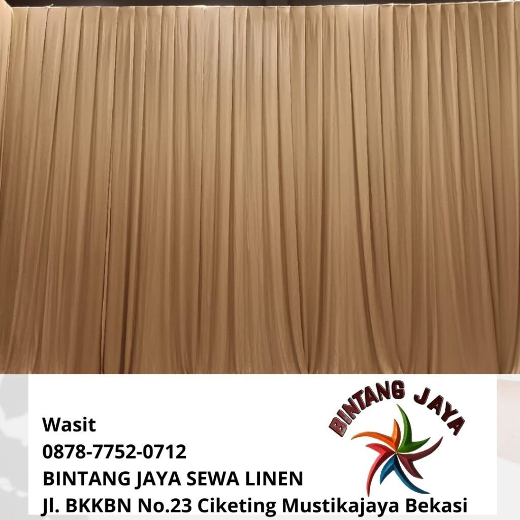 Pusat Sewa Kain Event Berkualitas di Bogor