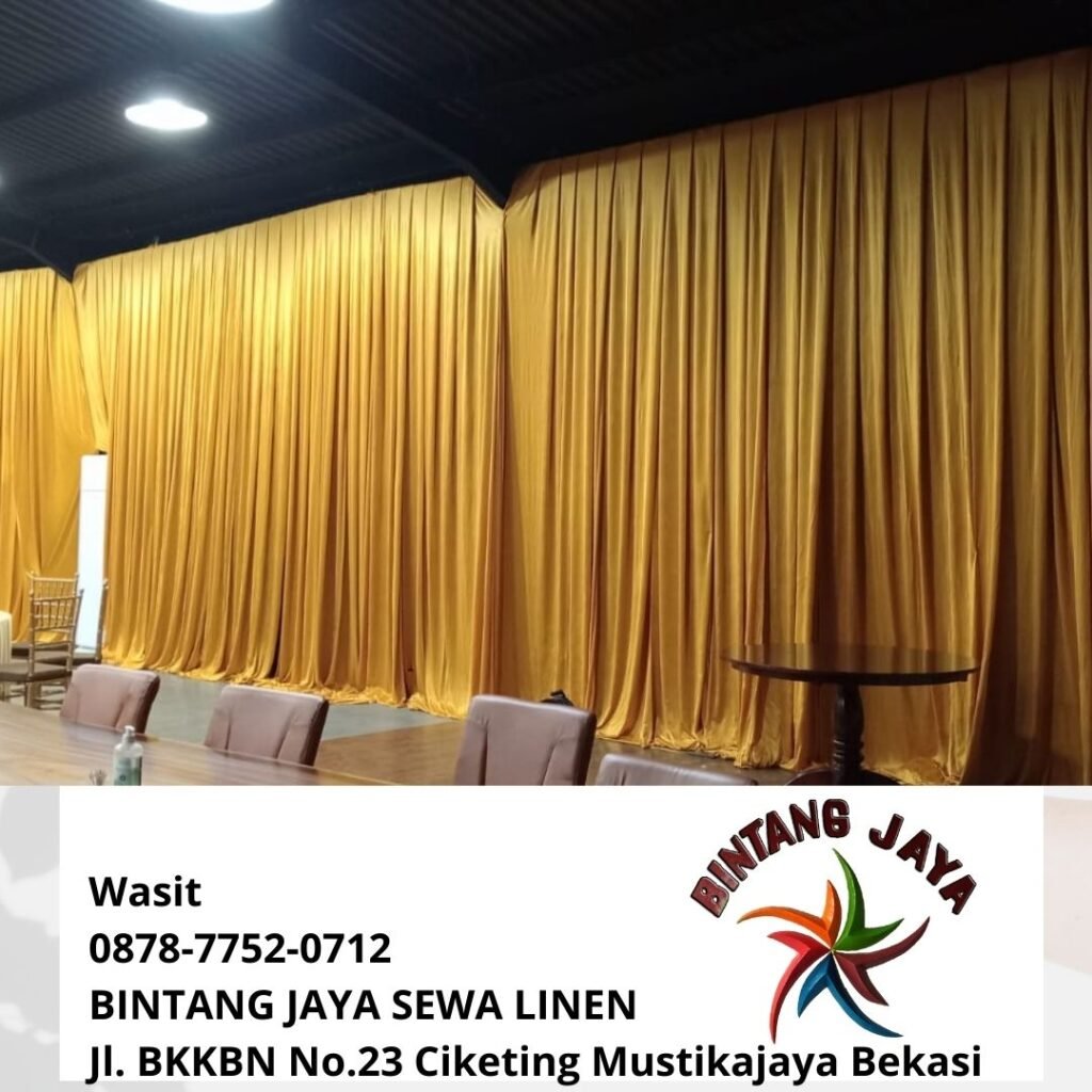 Pusat Sewa Kain Event Berkualitas di Bogor