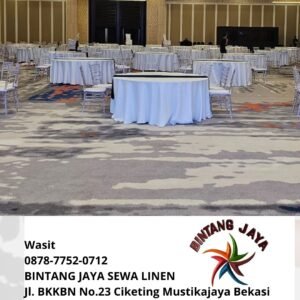 Pusat Sewa Taplak Meja Event Dekorasi Ramadhan Jakarta
