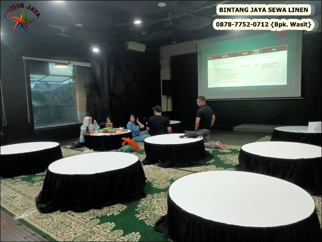 Rental Meja Lesehan Lengkap Bantal Duduk Jakarta Barat