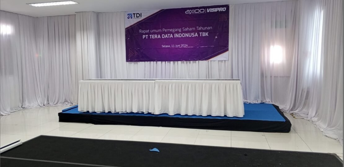 Sewa Tirai Panggung Dan Meja IBM Jakarta 11-6-24b