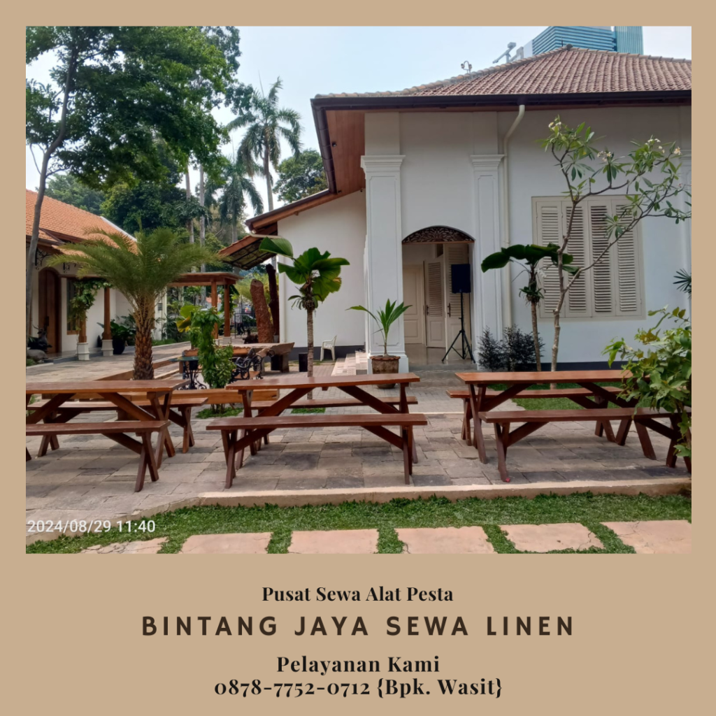 Sewa Meja Kursi Taman Outdoor Type Kaki Extra Jakarta