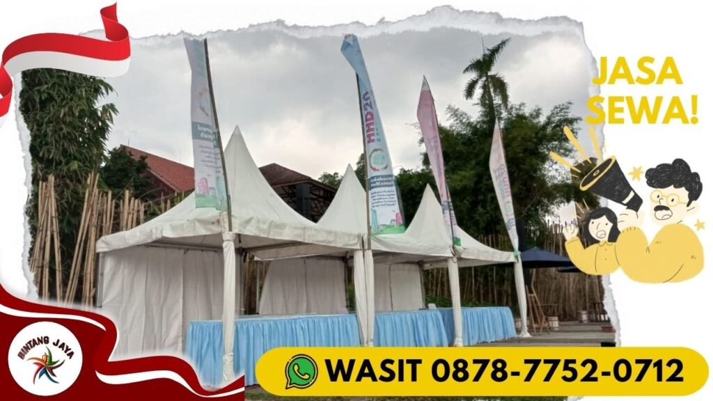 SEWA TENDA SARNAFIL SIAP UNTUK EVENT PAMERAN DI JAKARTA