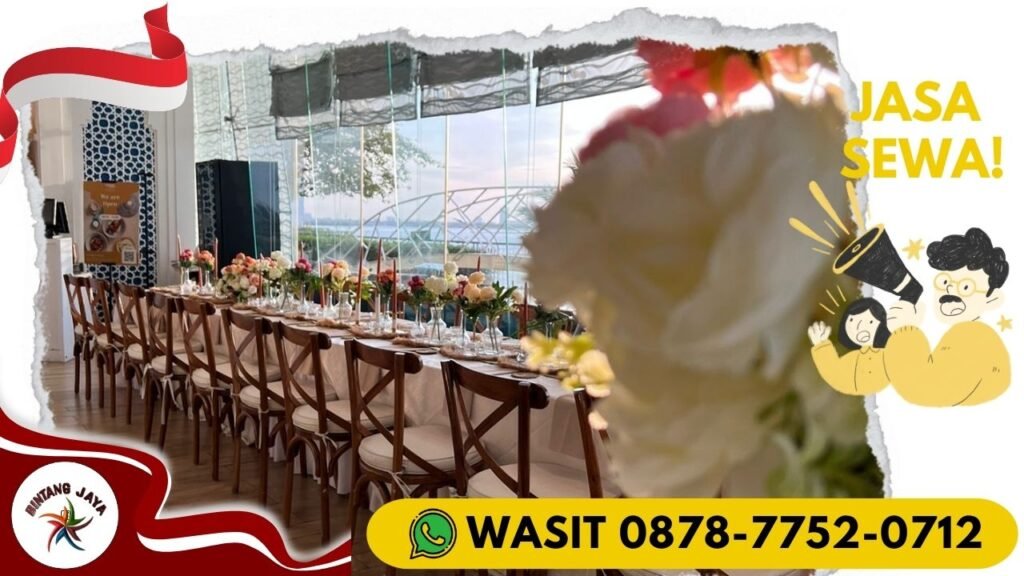 SEWA KURSI CROSSBACK SOLUSI EVENT WEDDING DI JABODETABEK