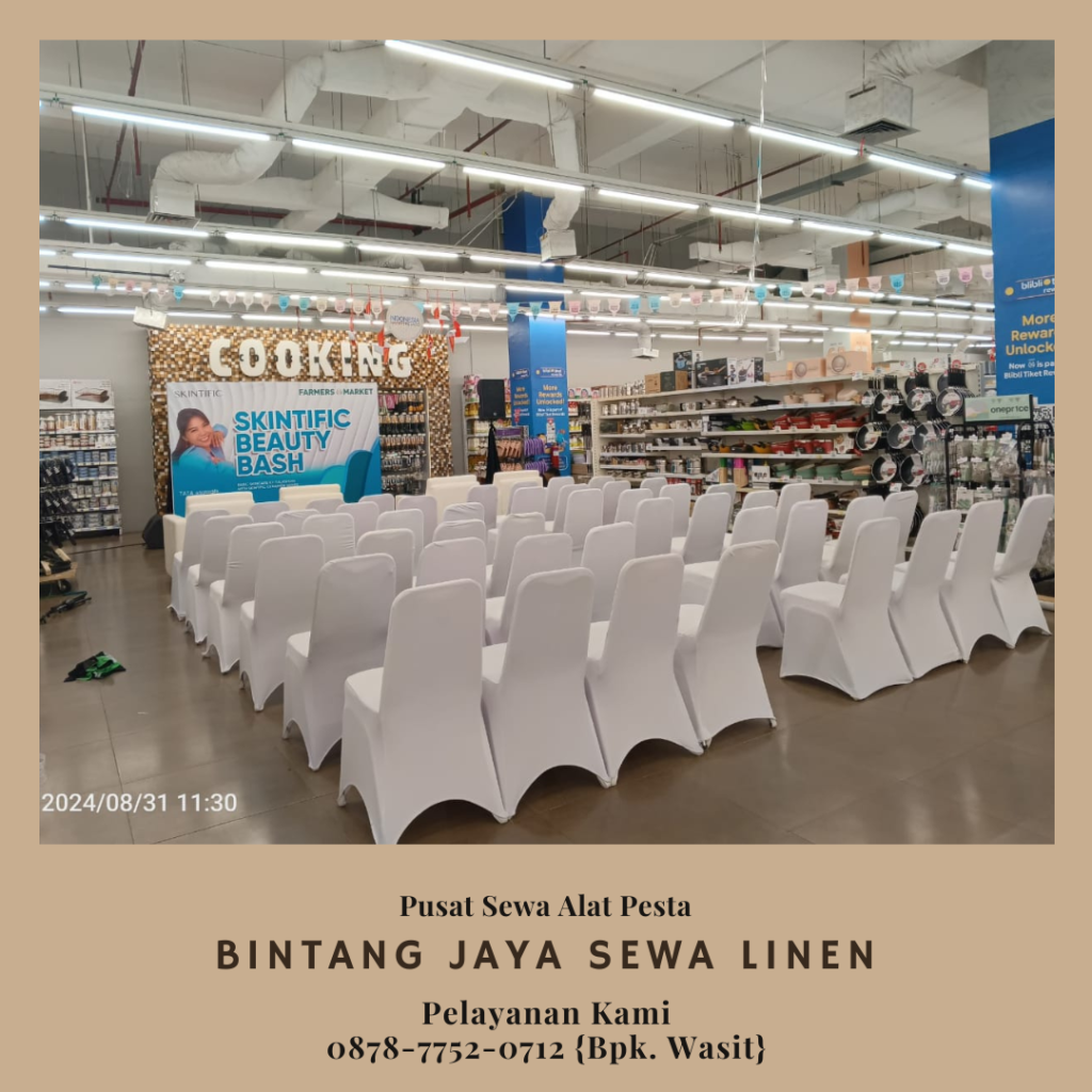 Sewa Round Table Set Kursi Futura Event Marunda Tanjung Priok