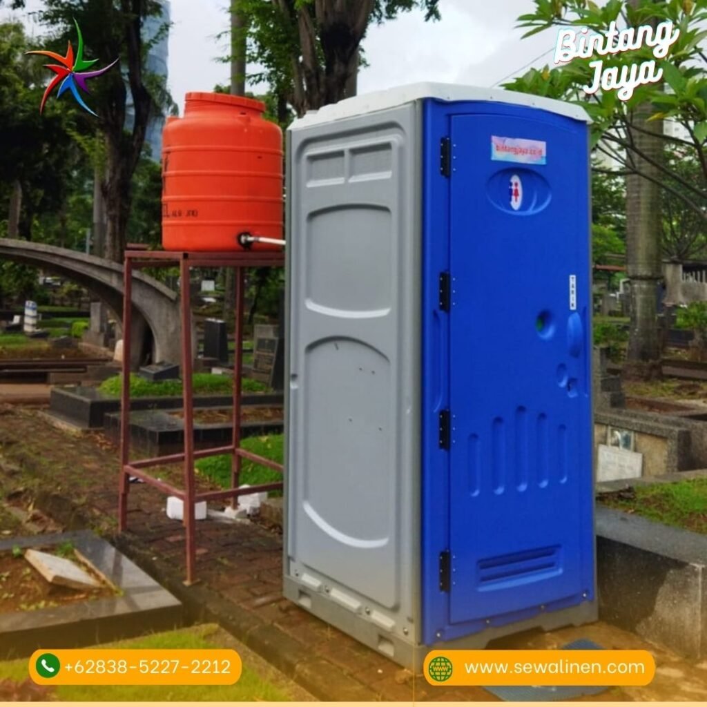 Sewa Toilet Type Movable VIP Single Cabin Closet Duduk Area Jakarta