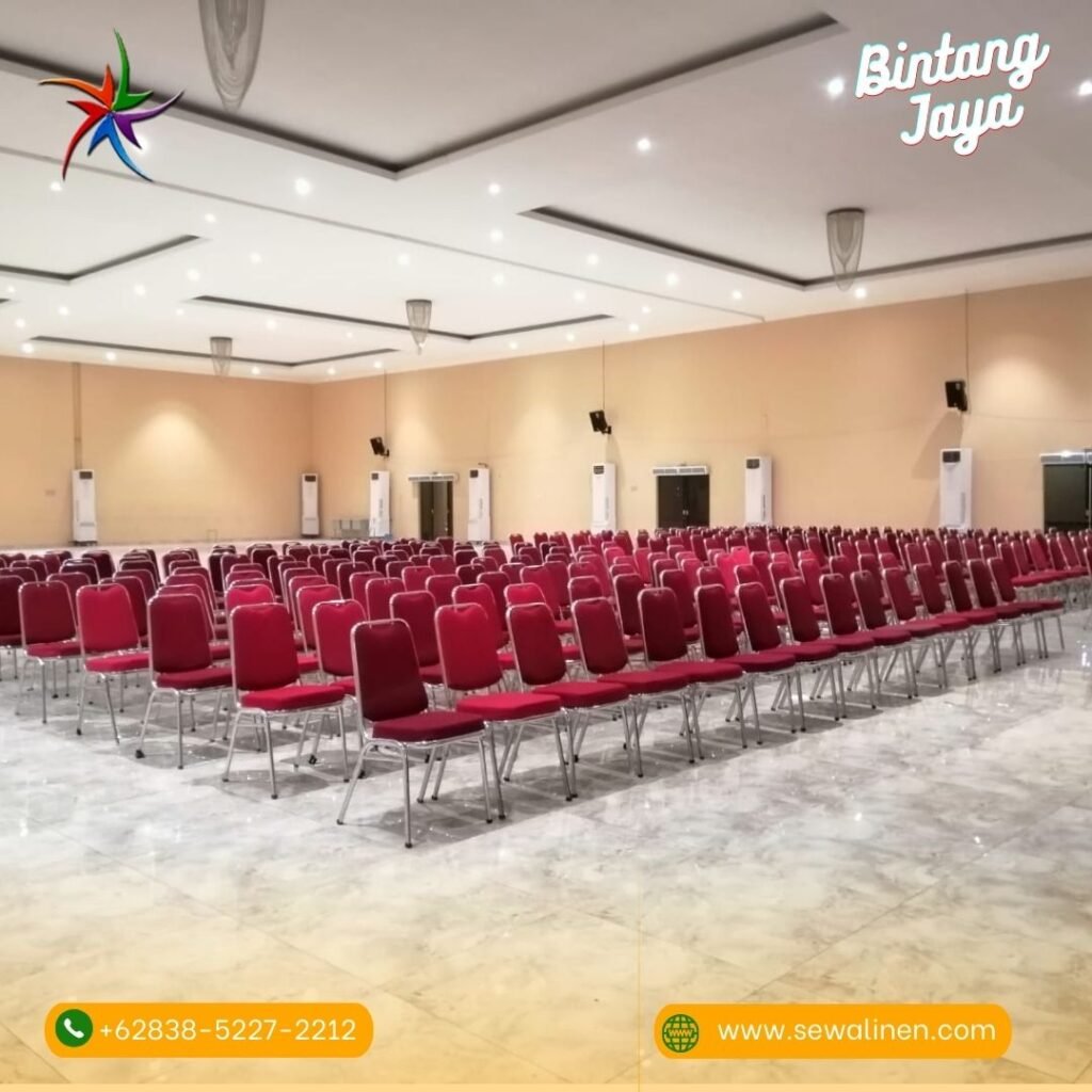 Supplier Sewa Kursi Standar Event Beragam Type Area Jakarta