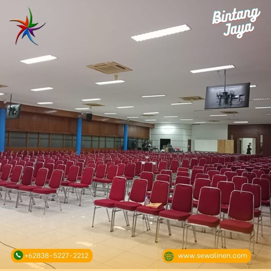 Supplier Sewa Kursi Standar Event Beragam Type Area Jakarta