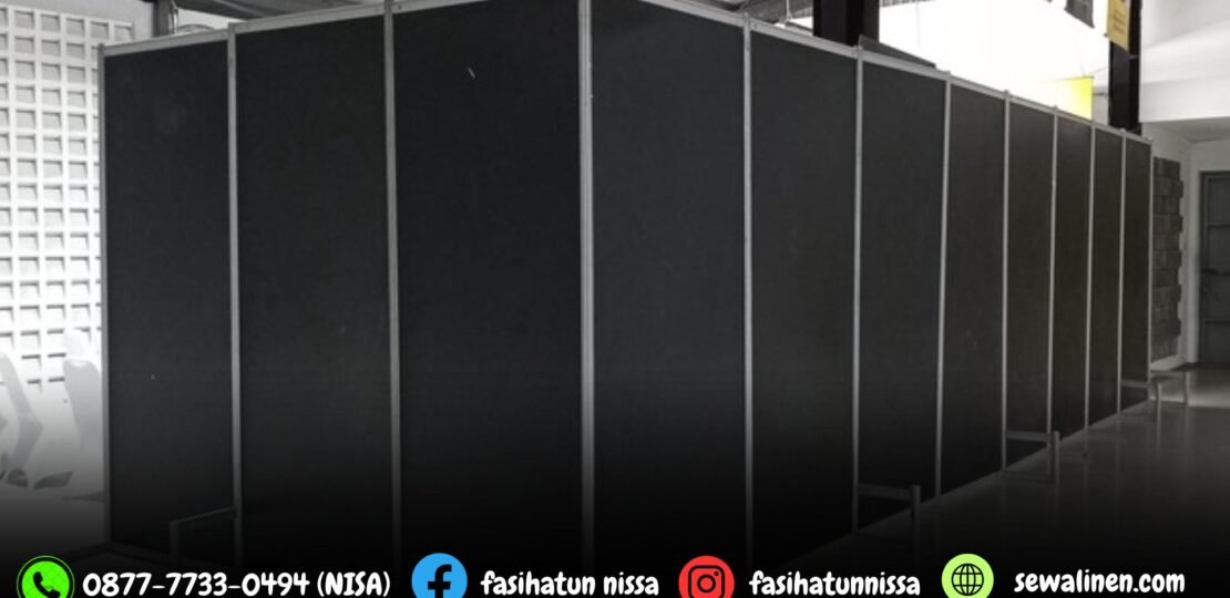 Jasa Sewa Backdrop Partisi R8 Hitam Dan Putih Kirim Area Jakarta Dan Sekitarnya (4)