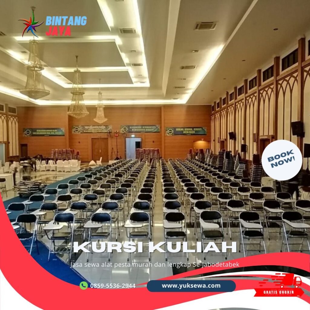 Pusat Sewa Kursi Kuliah Futura Tiffany Lengkap Area Jakarta