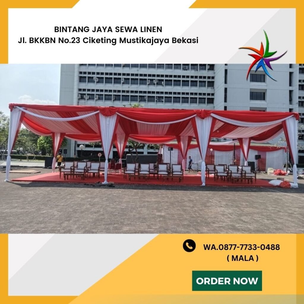 Penyedia Jasa Sewa Tenda Type Roder Konvensional Dan Bazzar Area Jakarta Pusat