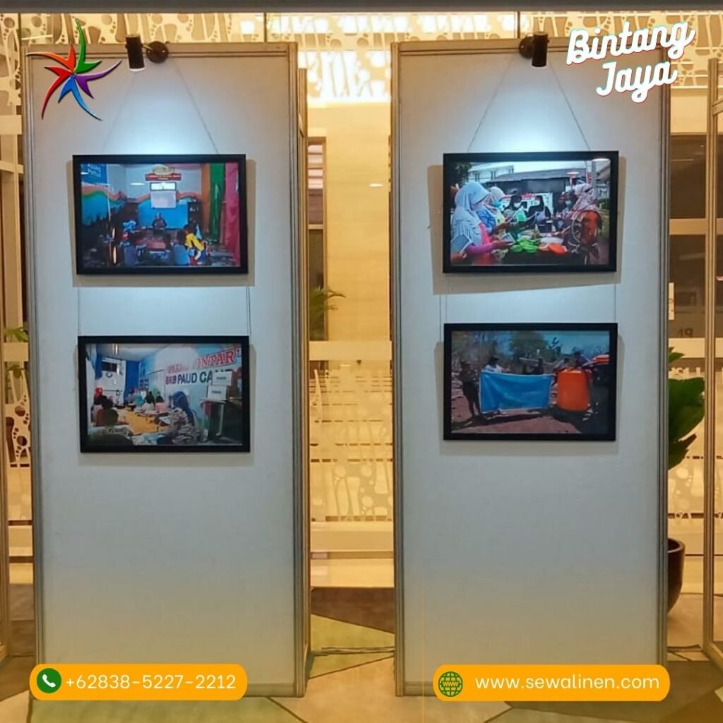 Pusat Sewa Backdrop Partisi Hitam Untuk Pameran Area Terdekat Jakarta