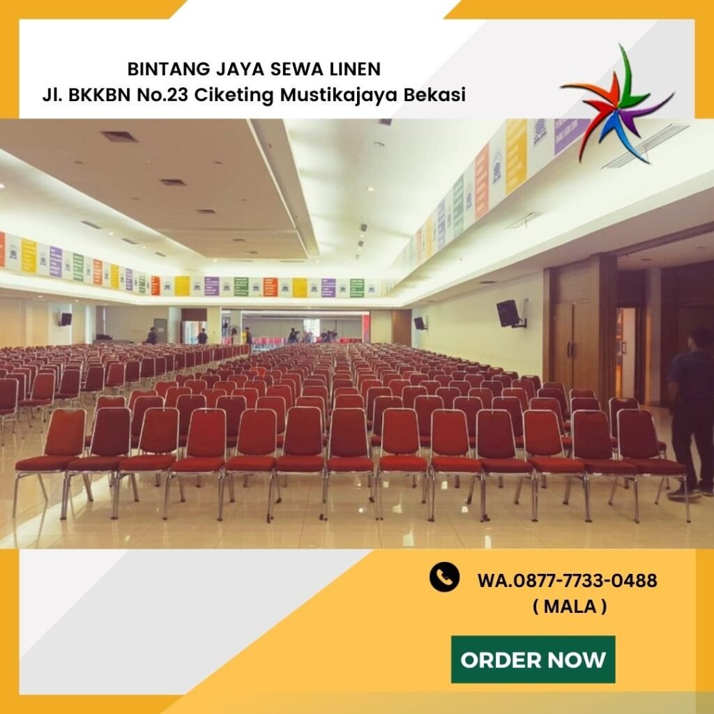 Pusat Sewa Kursi Kuliah Lipat Futura Tiffany Area Jakarta Pusat