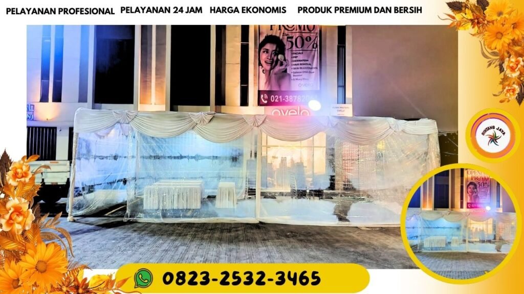 KAMI PUSAT LAYANAN SEWA TENDA HANGGAR KONVENSIONAL DAN RODER AREA JAKARTA