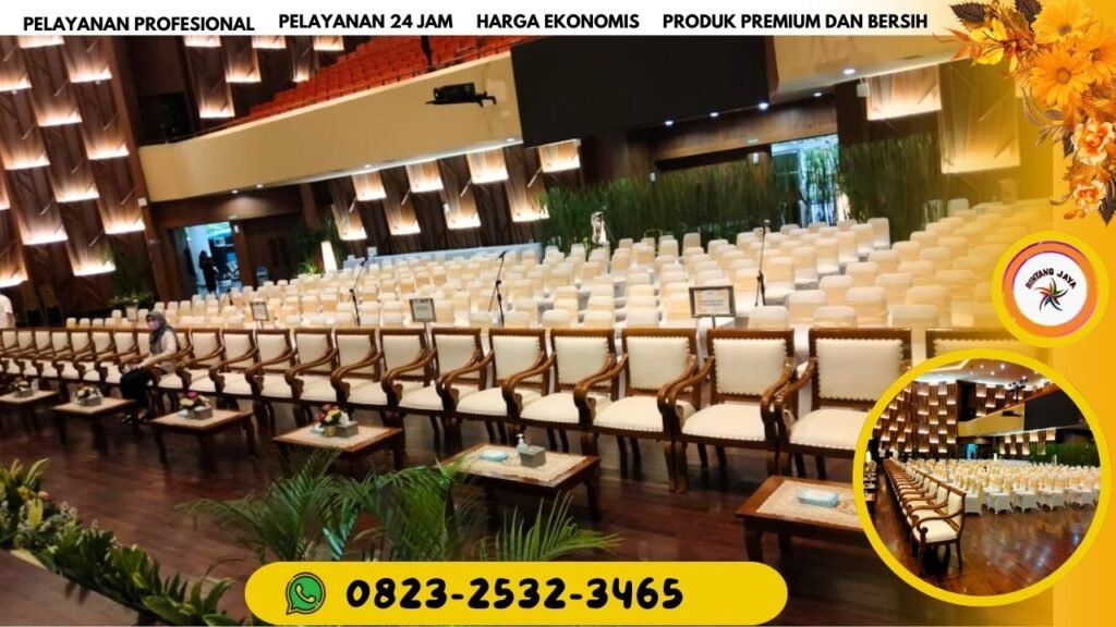 JASA SEWA KURSI ACRYLIC DAN KAYU TYPE VIP KUALITAS PREMIUM JAKARTA PUSAT SIAP ANTAR