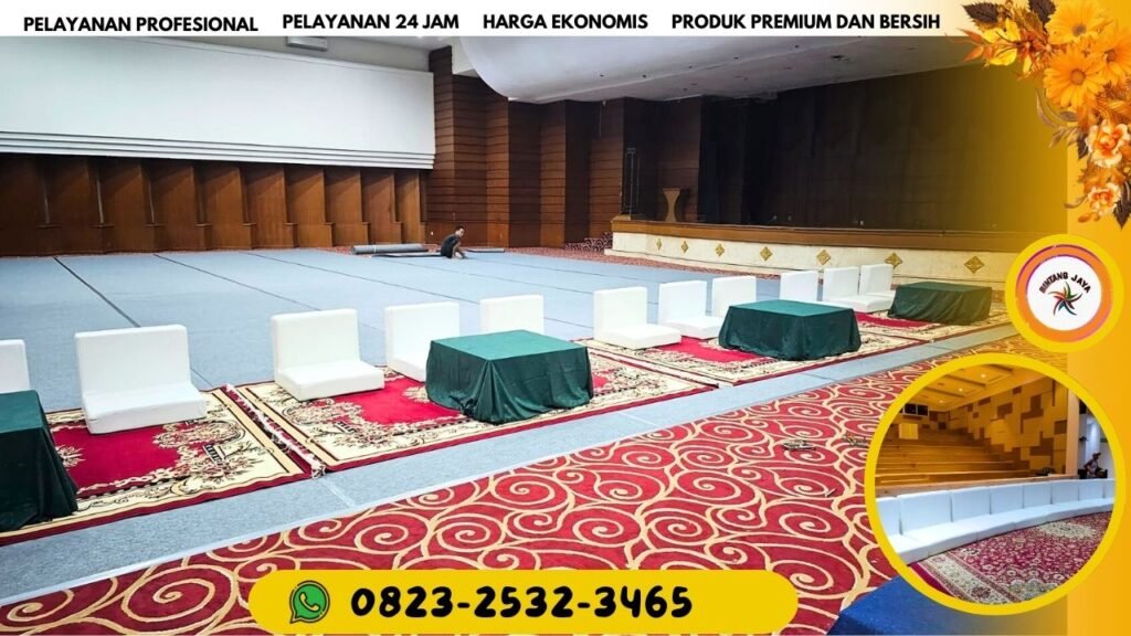 JASA SEWA SOFA LESEHAN KOTAK WARNA HITAM DAN PUTIH EVENT SANTAI JAKARTA DAN SEKITARNYA