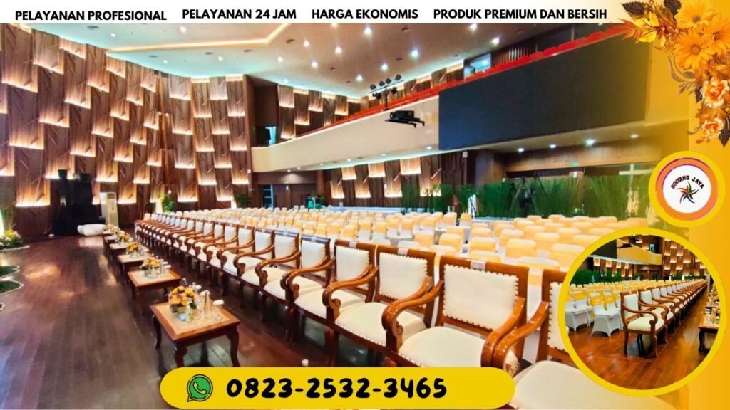 JASA SEWA KURSI ACRYLIC DAN KAYU TYPE VIP KUALITAS PREMIUM JAKARTA PUSAT SIAP ANTAR