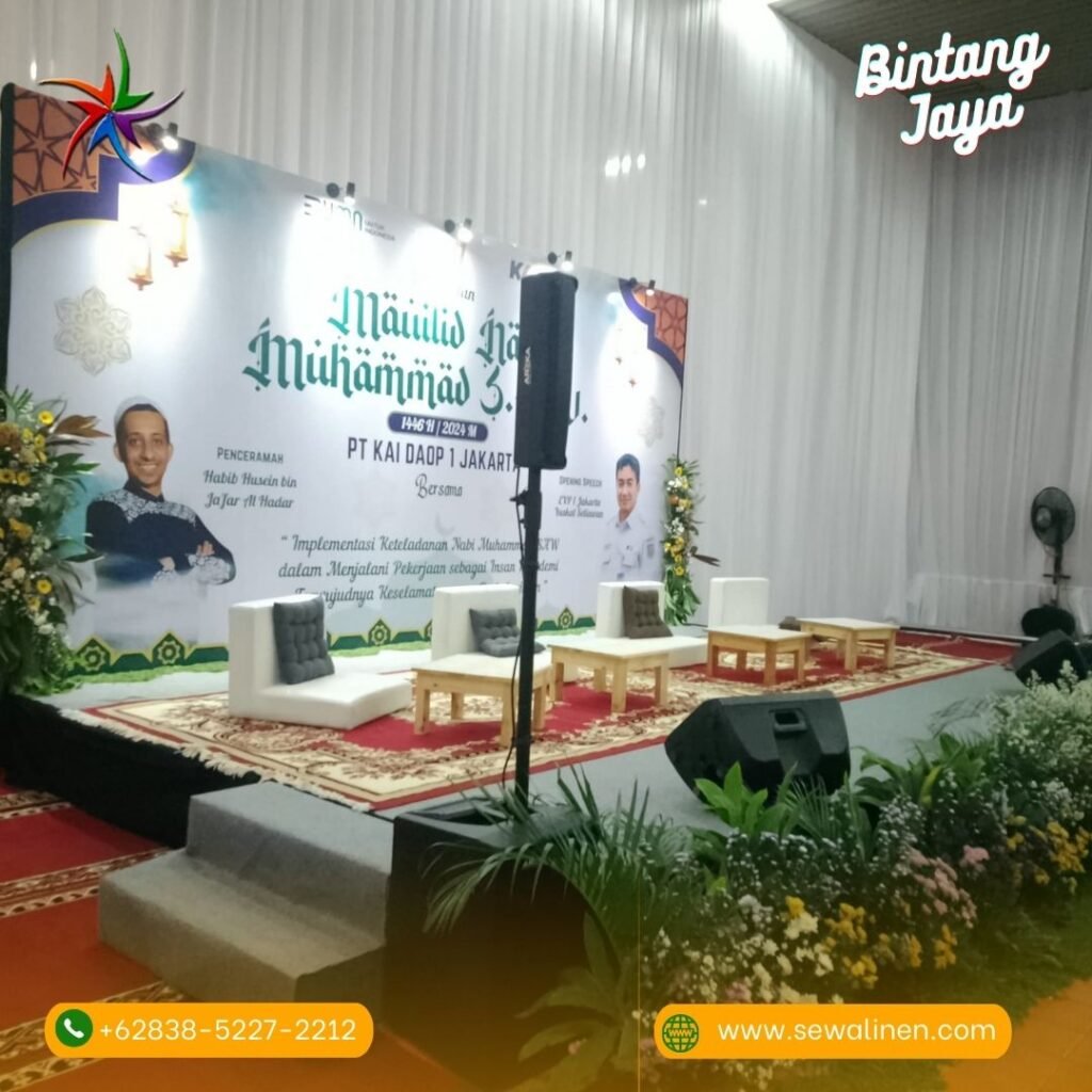 Sewa Panggung Portable Mini Garden Promo Lokasi Kebayoran Jakarta