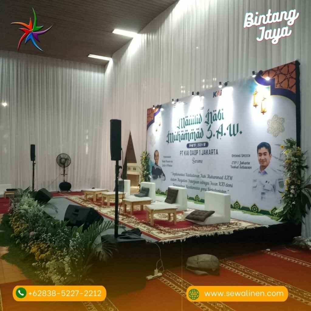 Sewa Panggung Portable Mini Garden Promo Lokasi Kebayoran Jakarta