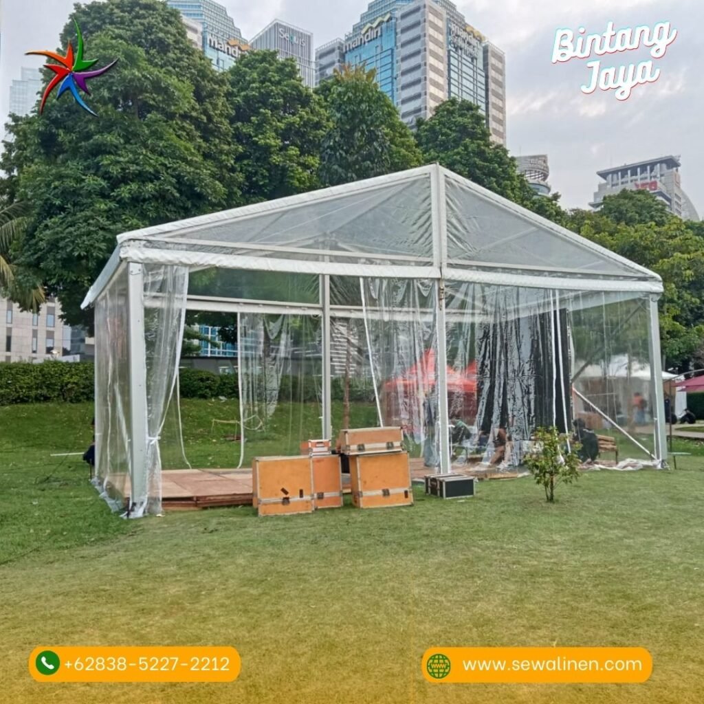 Harga Sewa Tenda Paket Lengkap Promo Akhir Tahun Area Jakarta