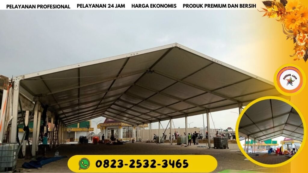 PUSAT SEWA TENDA CAFE BAZZAR SARNAFIL DAN TENDA RODER AREA JAKARTA PUSAT