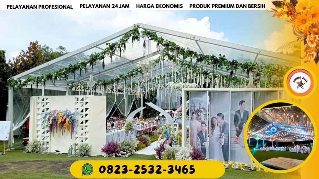 PUSAT SEWA TENDA CAFE BAZZAR SARNAFIL DAN TENDA RODER AREA JAKARTA PUSAT