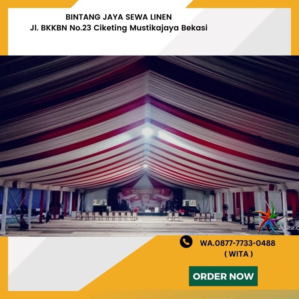 Layanan Sewa Tenda Roder Harga Murah Promo Akhir Tahun Area Depok Bebas Ongkir