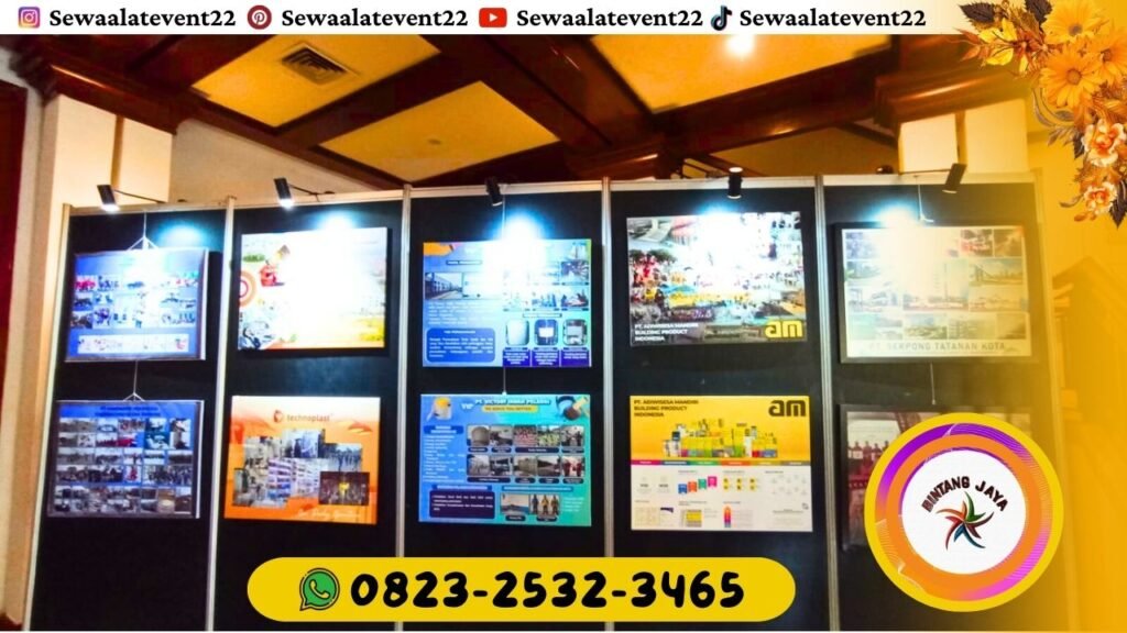 SEWA PARTISI PEMBAGI RUANGAN DAN UNTUK BACKDROP FOTO AREA JAKARTA SELATAN FREE ONGKIR