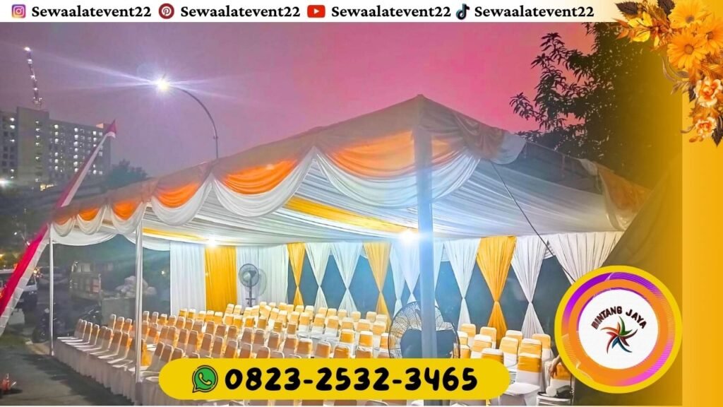 JASA SEWA SATU SET KURSI MEJA TENDA HARGA SEWA MURAH PROMO AKHIR TAHUN WILAYAH CIKARANG