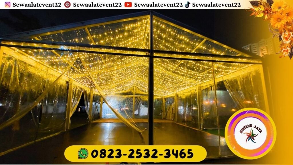 SEWA LAMPU DEKORASI FAIRYLIGHT TENDA RODER PROMO CASHBACK WILAYAH JAKARTA