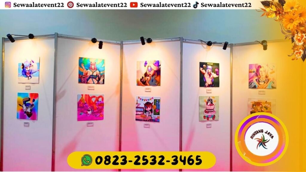 SEWA PARTISI PEMBAGI RUANGAN DAN UNTUK BACKDROP FOTO AREA JAKARTA SELATAN FREE ONGKIR