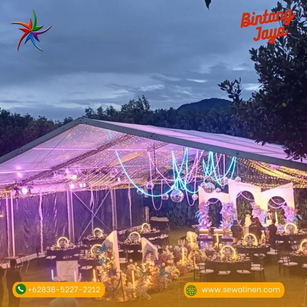 Sewa Dekorasi fairy Light Tenda Roder Promo Murah Area Jakarta