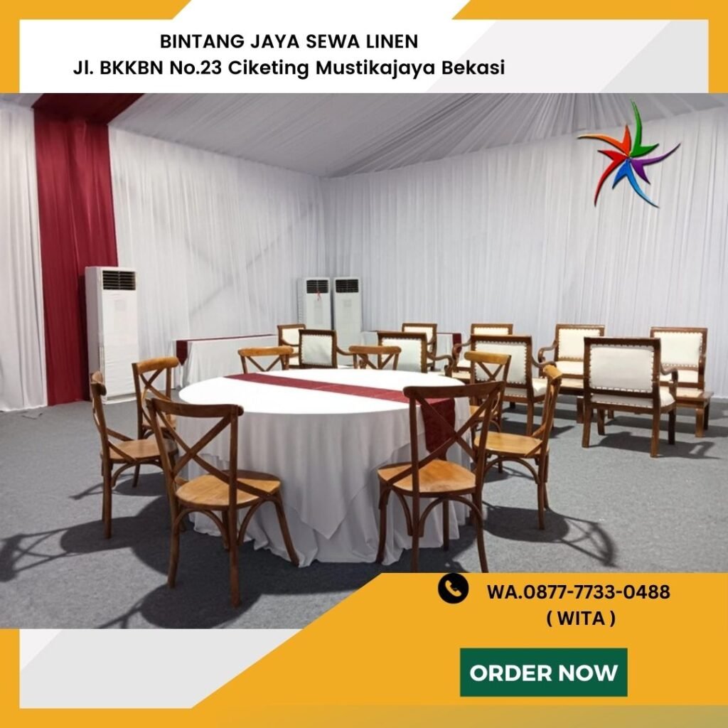 Sewa Kursi Meja Harian Paket Promo Area Jakarta