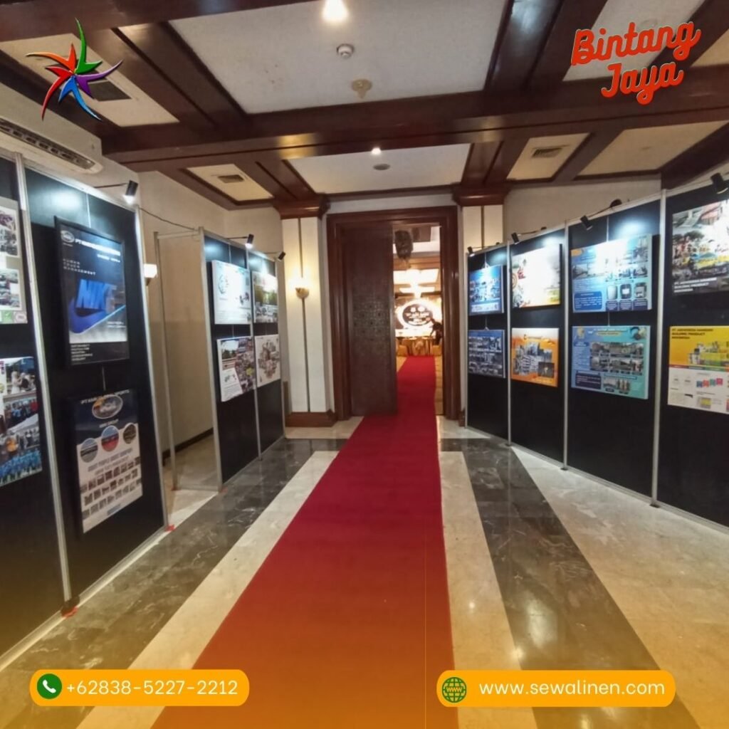 Sewa Partisi Pembagi Ruangan Pameran Dan Backdrop Foto Area Jakarta