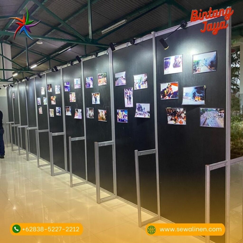 Sewa Partisi Pembagi Ruangan Pameran Dan Backdrop Foto Area Jakarta